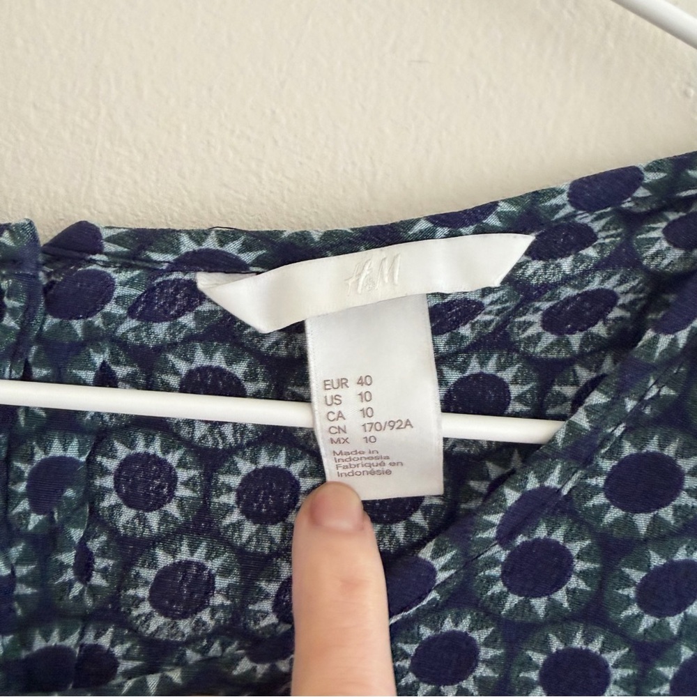 🍂h&m patterned blouse - Picture 4 of 5